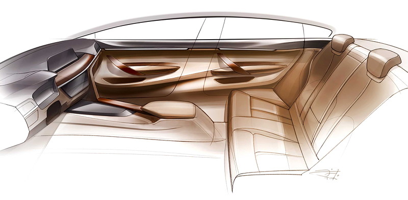BMW 4er Gran Coup, Designskizze