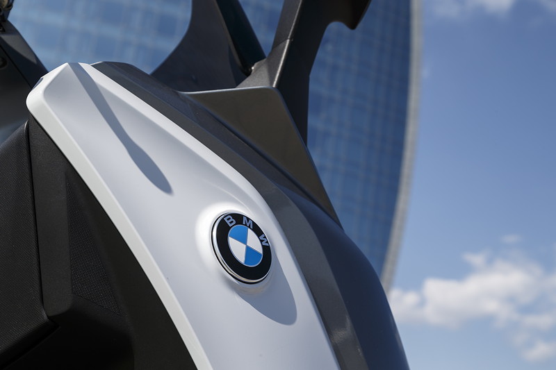 BMW C evolution on location in Barcelona