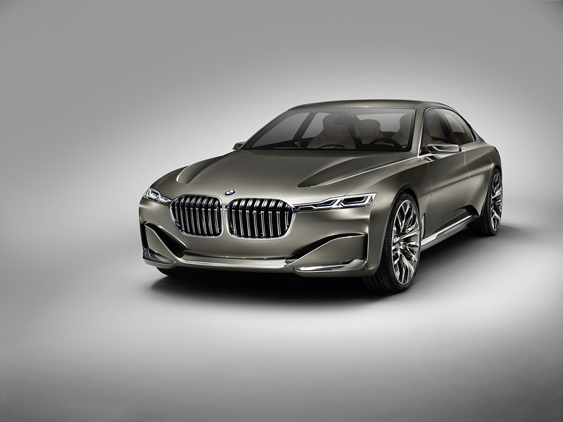 BMW Vision Future Luxury. Freisteller.