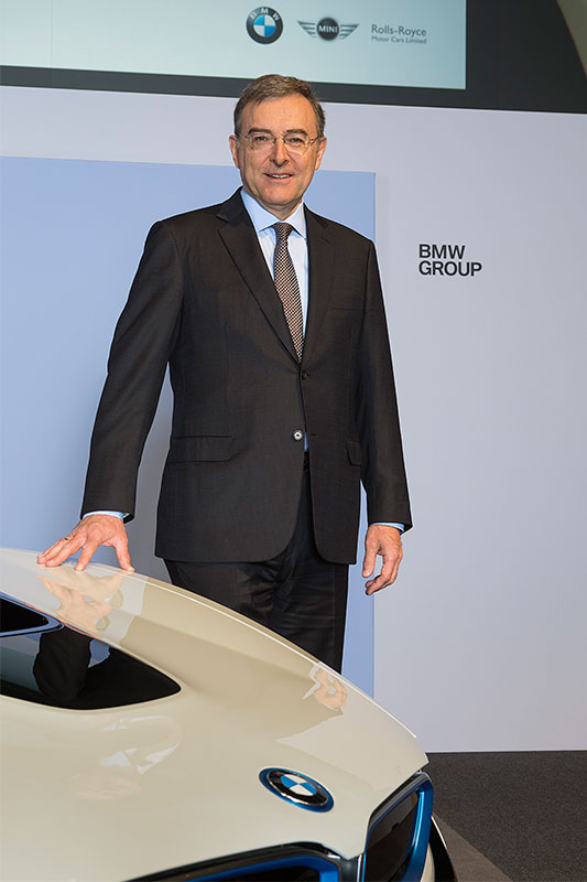 Bilanzpressekonferenz der BMW Group am 19.03.2014 in Mnchen. Dr. Norbert Reithofer, Vorsitzender des Vorstands der BMW AG.