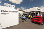 BMW Fanshop nahe der Südtribüne am Hockenheimring