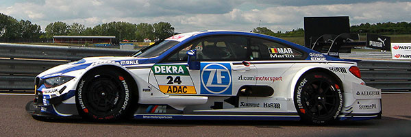 Maxime Martin (BE) im Samsung BMW M4 DTM beim Qualifying in Oschersleben