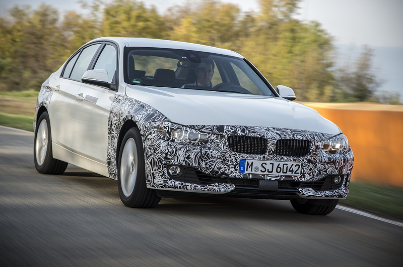 BMW 3er Plug-in Hybrid Prototyp