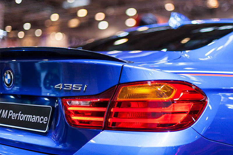BMW 435i (f32) mit BMW M Performance Komponenten auf der Essen Motor Show 2014