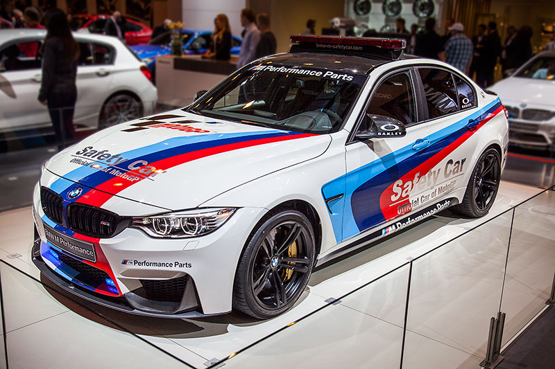 BMW M3 Safety Car Moto GP 2014 auf der Essen Motor Show 2014