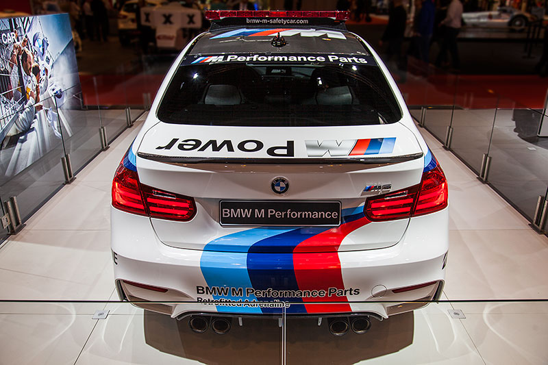 BMW M3 Safety Car Moto GP 2014 auf der Essen Motor Show 2014