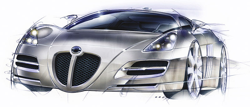 BlackJag, Designskizze