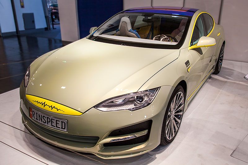 Rinspeed XchangE - Studie zum Thema autonomes Fahren, Essen Motor Show 2014