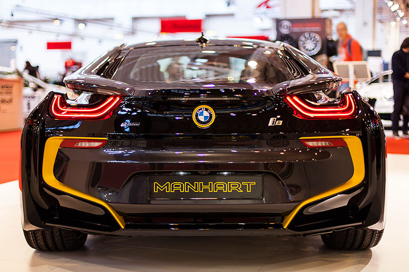 Manhart MHi8 auf Basis BMW i8, Leistungskit von Manhart ist in Vorbereitung