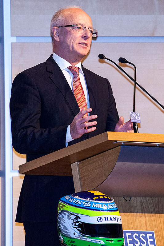 Eröffnungs-Pressekonferenz mit Reinhard Paß, Oberbürgermeister von Essen