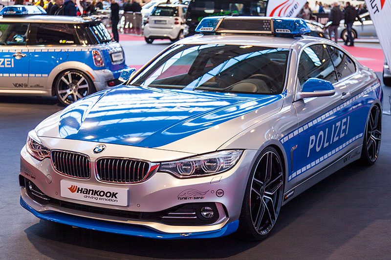 BMW 4er Coup� Polizeiauto by AC Schnitzer auf der Essen Motor Show 2014