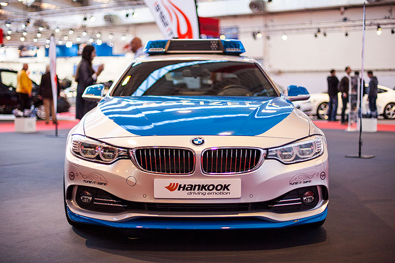 BMW 4er Coup� Polizeiauto by AC Schnitzer auf der Essen Motor Show 2014