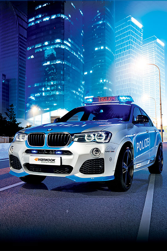 Polizei BMW X4 by AC Schnitzer