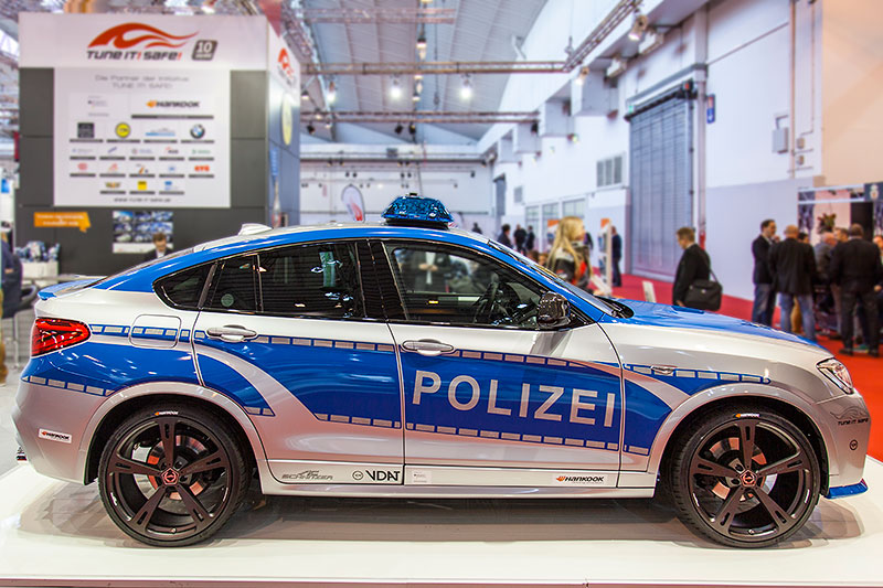 Polizei BMW X4 by AC Schnitzer auf der Essen Motor Show 2014