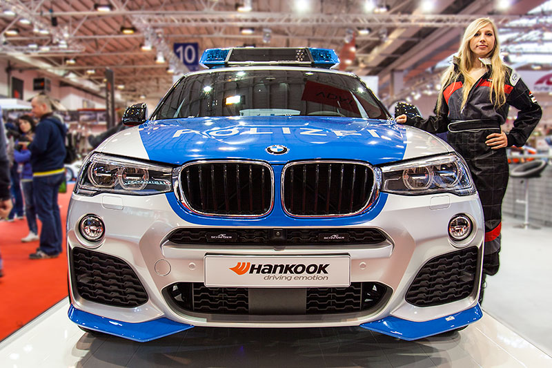 Polizei BMW X4 by AC Schnitzer auf der Essen Motor Show 2014