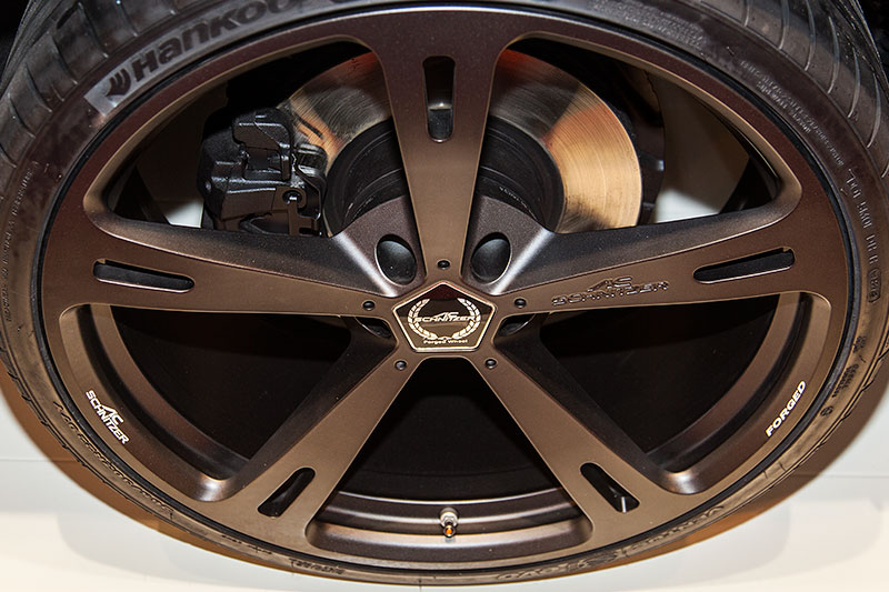 Typ V Leichtbau-Schmiedefelgen anthrazit, 22 Zoll