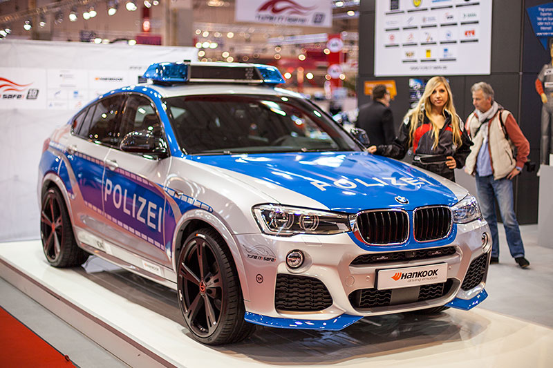 Polizei BMW X4 by AC Schnitzer auf der Essen Motor Show 2014