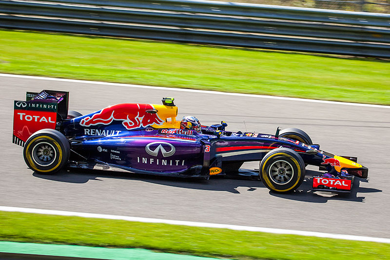 F1 Grand Prix Spa 2014: Sieger Daniel Ricciardio, Infiniti Red Bull, Motor: Renault
