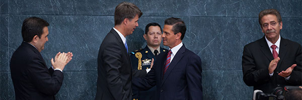 Offizielle Ank�ndigung eines neuen BMW-Werks in Mexiko