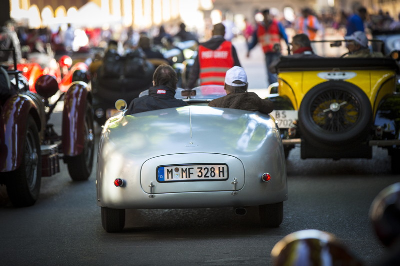 BMW 328 auf der Mille Miglia 2014