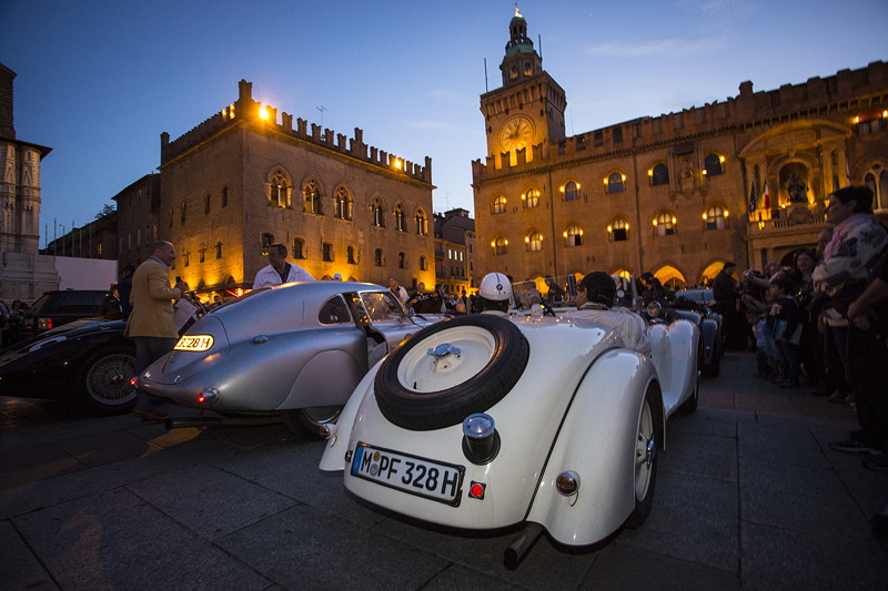 BMW 328 auf der Mille Miglia 2014