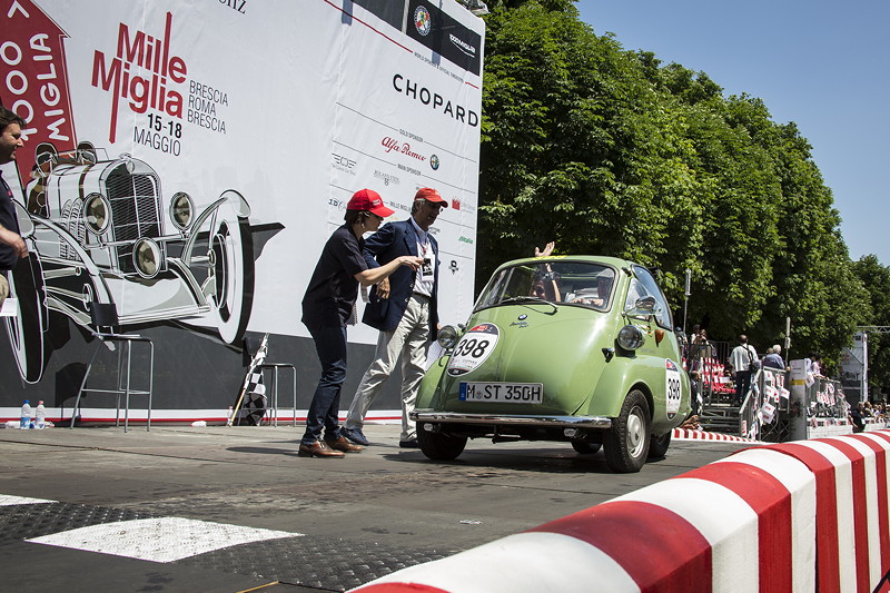 BMW Isetta auf der Mille Miglia 2014