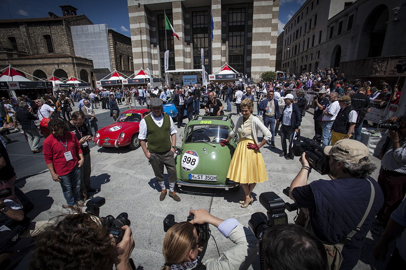 BMW Isetta auf der Mille Miglia 2014