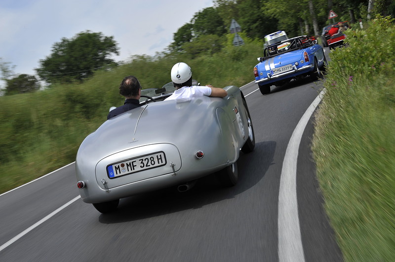 BMW 328 auf der Mille Miglia 2014