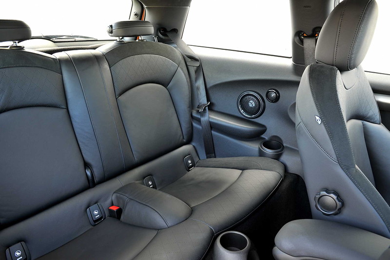 MINI Cooper S (F56) in Volcanic Orange on location in Puerto Rico