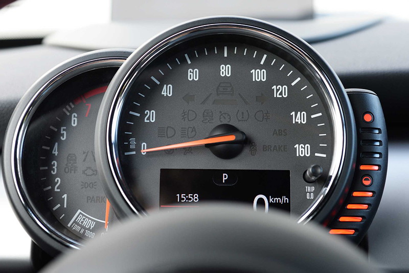 MINI Cooper S (F56) in Volcanic Orange on location in Puerto Rico