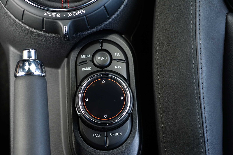 MINI Cooper S (F56) in Volcanic Orange on location in Puerto Rico