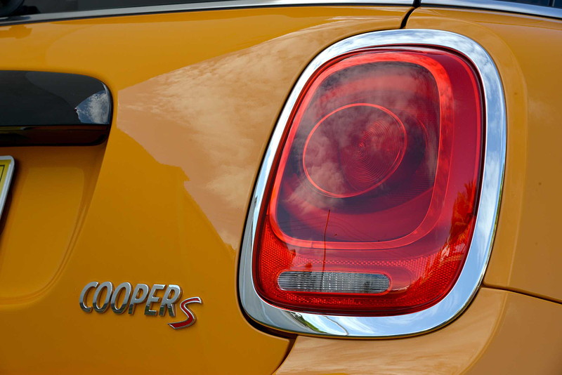 MINI Cooper S (F56) in Volcanic Orange on location in Puerto Rico
