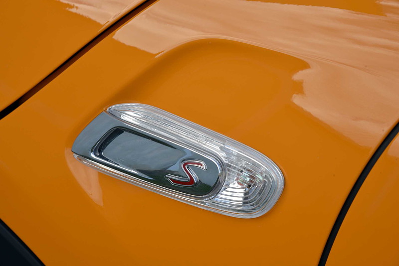 MINI Cooper S (F56) in Volcanic Orange on location in Puerto Rico