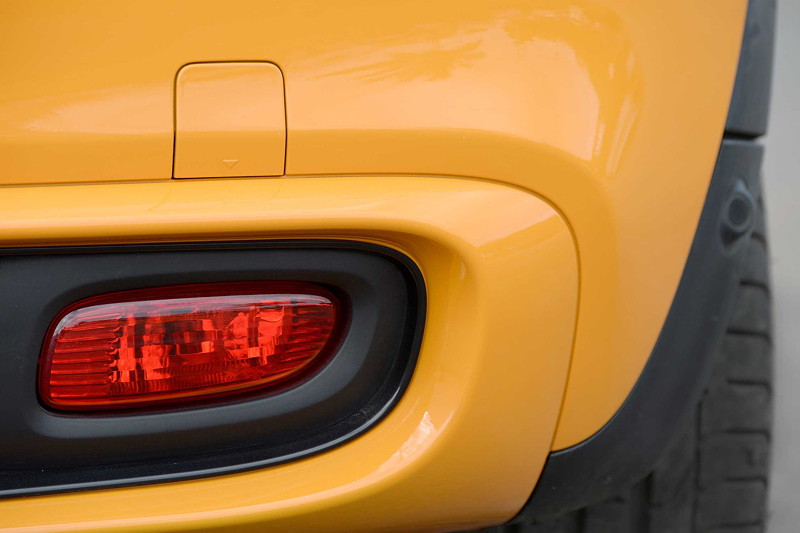 MINI Cooper S (F56) in Volcanic Orange on location in Puerto Rico