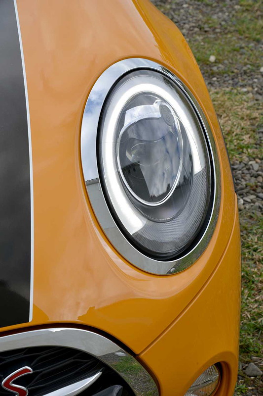 MINI Cooper S (F56) in Volcanic Orange on location in Puerto Rico