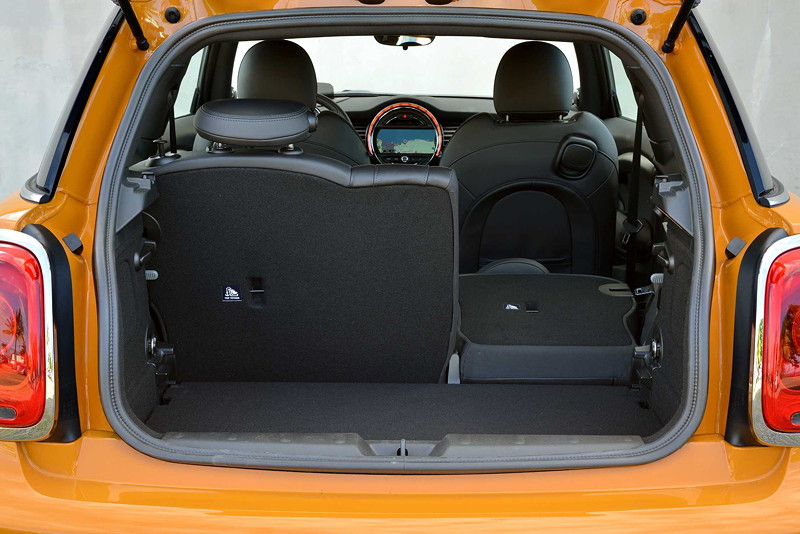 MINI Cooper S (F56) in Volcanic Orange on location in Puerto Rico