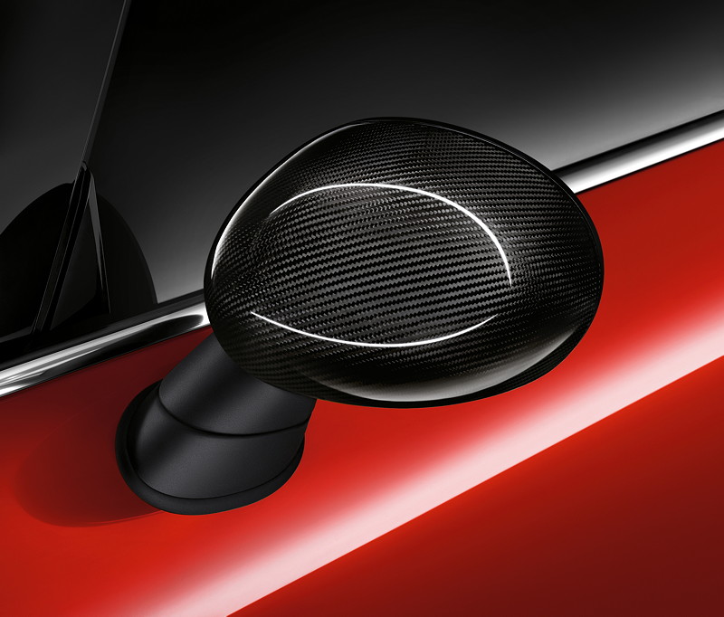 John Cooper Works Au�enspiegelkappe Carbon Fibre.