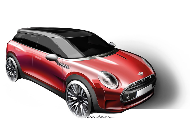 MINI Clubman Concept, Designskizze