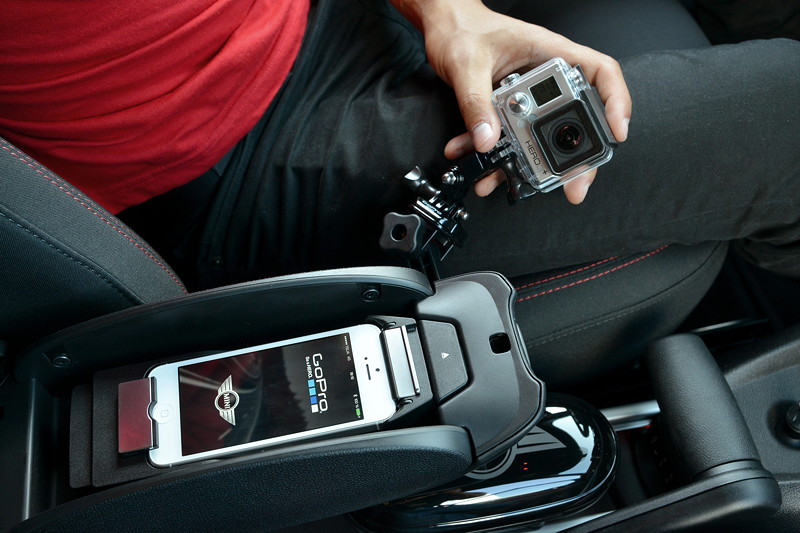 GoPro und MINI Connected.