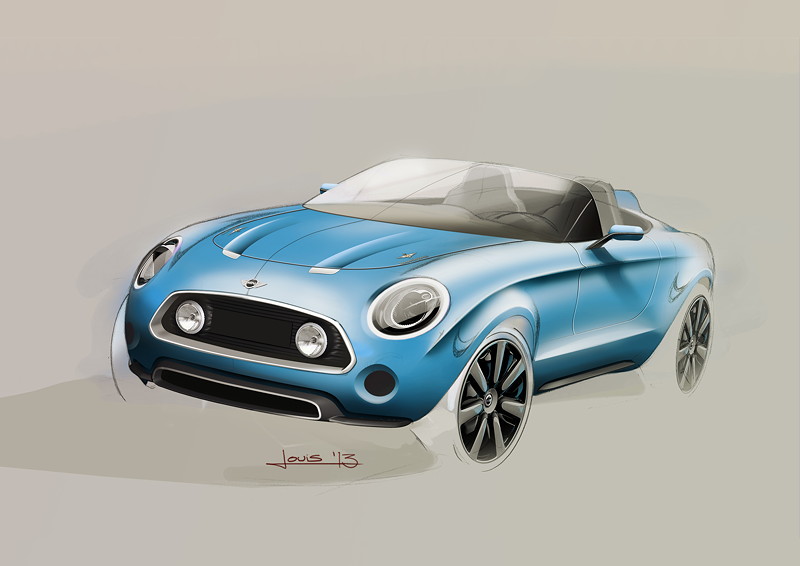 MINI Superleggera Vision, Skizze