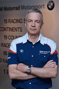 Udo Mark, BMW Motorrad Motorsport Marketing Direktor.