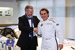 Alessandro Zanardi mit BMW Motorsportdirektor Jens Marquardt
