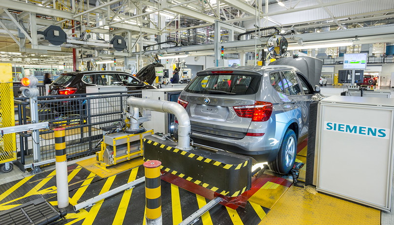 Werk Spartanburg: Nachhaltige Produktion durch intelligentes Energie-Datenmanagement (Fahrzeugmontage, Rollenpr�fstand).