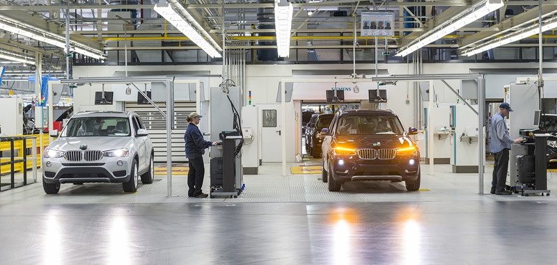 Werk Spartanburg: Nachhaltige Produktion durch intelligentes Energie-Datenmanagement (Fahrzeugmontage, Rollenpr�fstand).