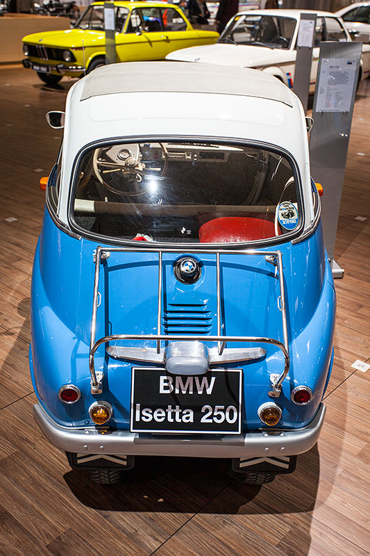 BMW Isetta 250 Standard, wurde ab 1955 in Lizenz von BMW gebaut