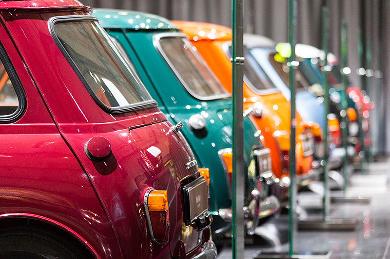 classic Mini Mk I bis MK VII, Techno Classica 2014