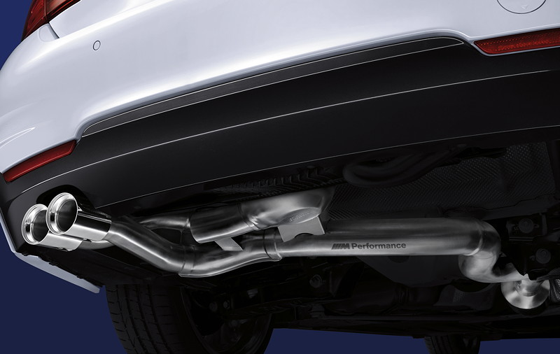 BMW 4er Gran Coupé, BMW M Performance Active Sound Exhaust System (ASD), Endrohrblenden ASD Chrom