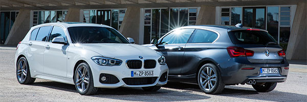 BMW 1er, Facelift 2015 (Modell F20, F21 LCI), Modell Urban und M Sport