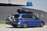 Der neue BMW 220i Gran Tourer. Exterieur.