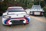 BMW 3.0 CSL Hommage R, Weltpremiere in Pebble Beach, neben dem orig. BMW 3,0 CSL